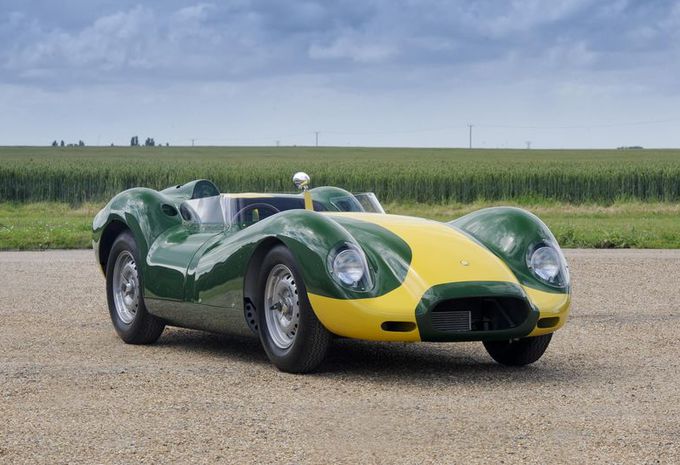 Lister Jaguar Knobbly Stirling Moss : livrée par le pilote #1