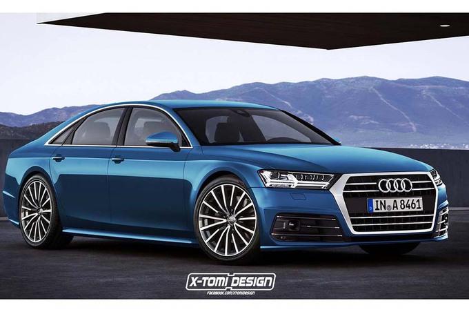 Future Audi A8 : comme ça ? #1