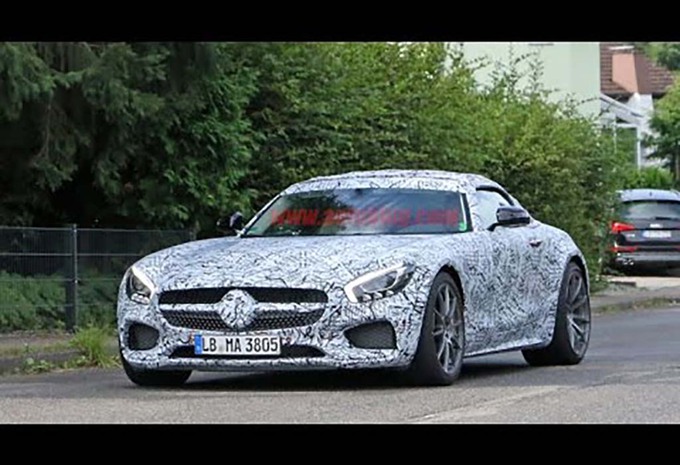 Mercedes-AMG GT: de roadster tekent zich af #1