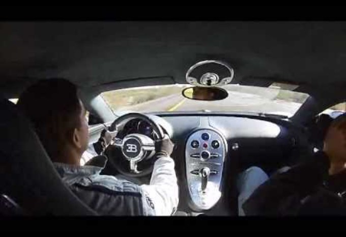 Met 360 km/h in een Bugatti Veyron #1