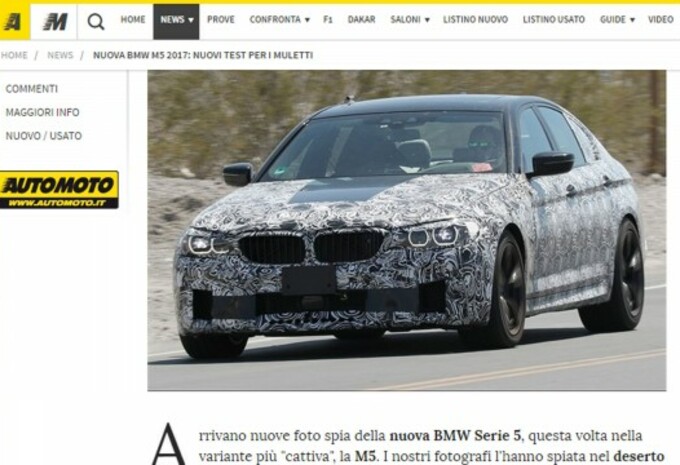 Toekomstige BMW M5: 600 pk? #1