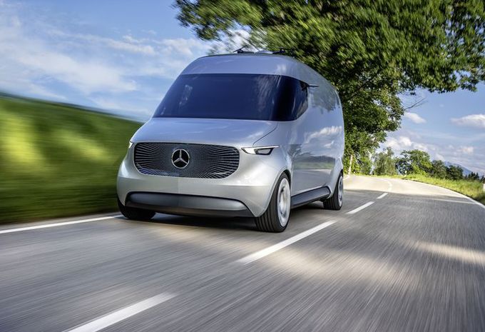 Mercedes Vision Van : il fait presque tout tout seul #1