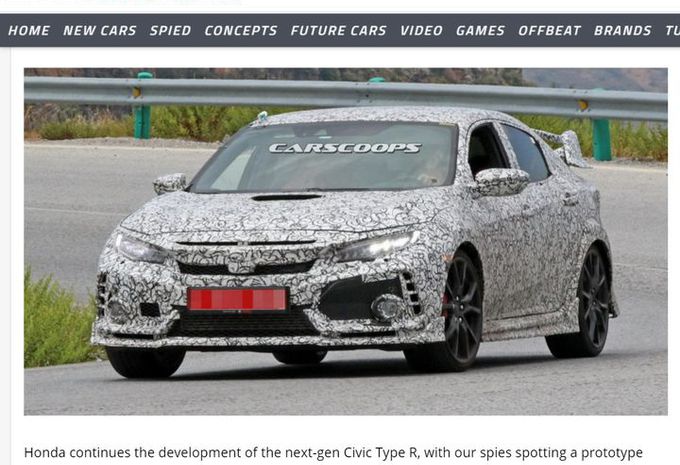 Honda Civic: nieuwe Type R verrast in Spanje #1