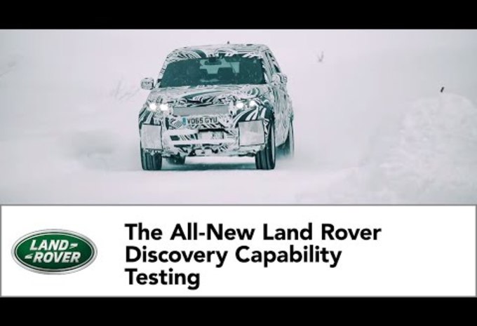 Land Rover teaset nieuwe Discovery #1