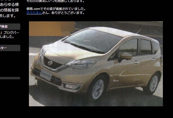 Nissan Note: binnenkort lichte facelift  #1