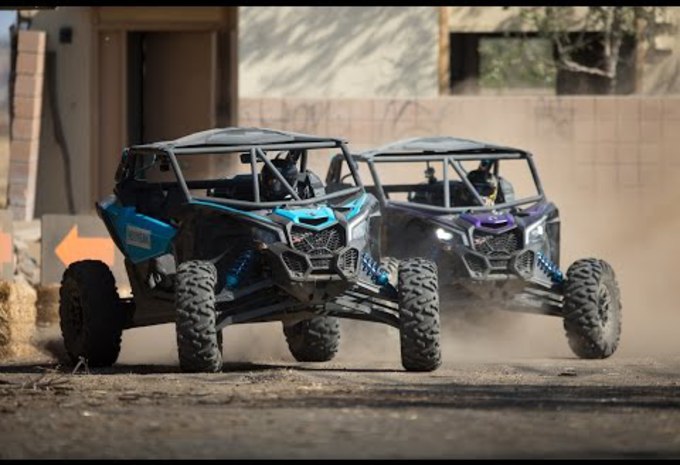 Battle: Block tegen Baldwin in Can-Am Maverick X3 #1