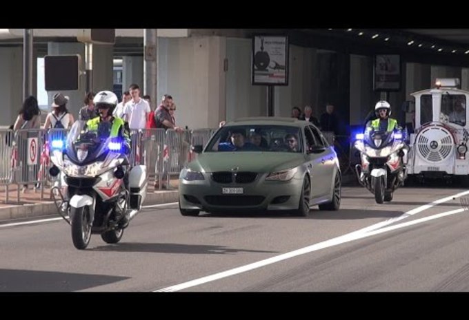 Monaco : défilé de supercars sous surveillance policière #1