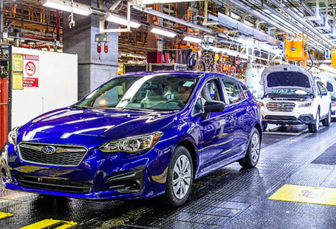 Subaru Impreza : début de la production aux États-Unis #1