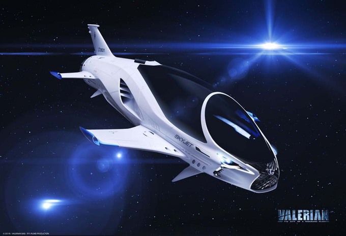 Lexus invente un vaisseau spatial pour Luc Besson #1