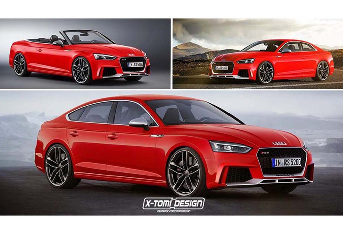 Audi : Comme ça les futures RS5 ? #1