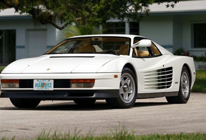 Witte Ferrari Testarossa van Miami Vice te koop #1