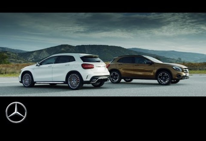Mercedes GLA: de facelift op video #1