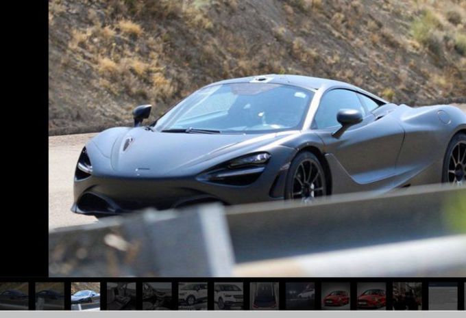 McLaren 720S : espionnée sans camouflage #1