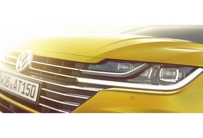 Volkswagen Arteon: teaser voor Genève #1
