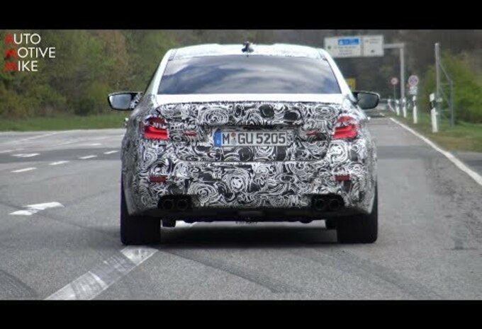 Video: BMW M5 laat zich horen #1