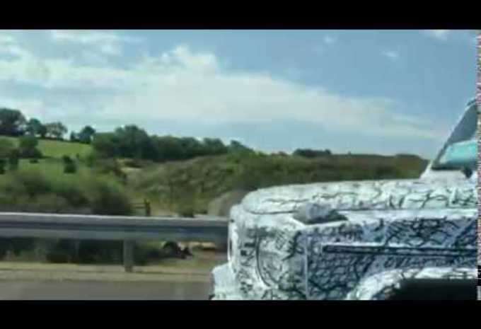 VIDEO – Mercedes G-Klasse 2018: op de snelweg #1