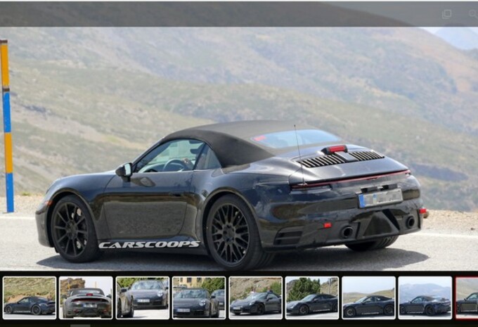 Porsche : la future 911 Cabrio se dévoile #1