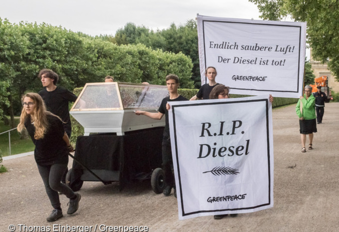 Greenpeace veut bannir le Diesel des villes #1