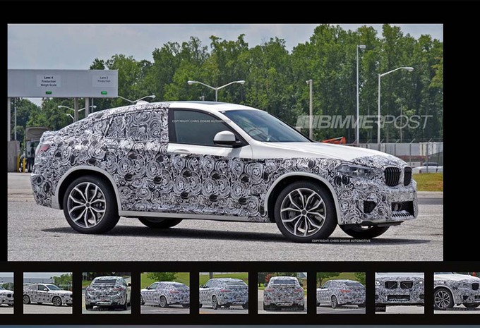 Toekomstige BMW X4 laat zich zien #1