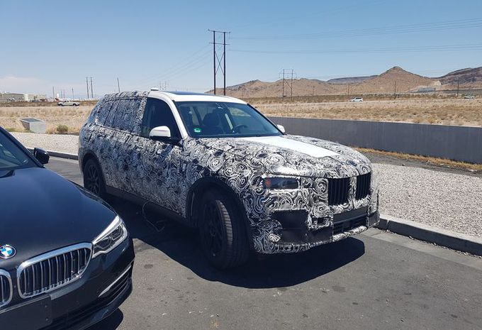 BMW X7 aan het testen in Nevada #1