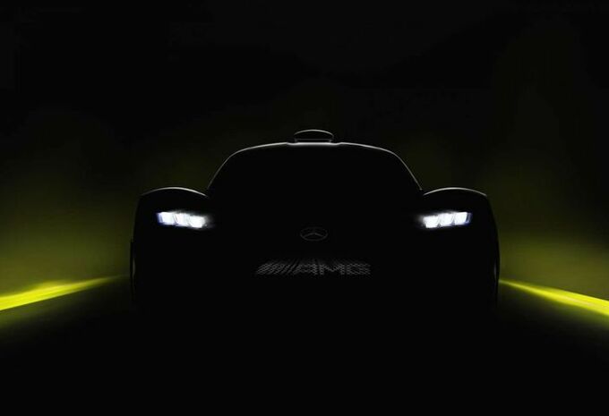 Mercedes-AMG Project One: teaser van de voorkant #1