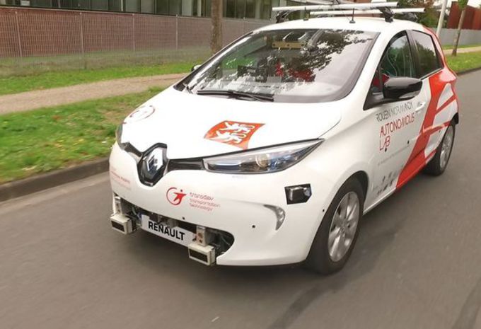 Renault: autonome Zoé-deelwagens in Rouen #1
