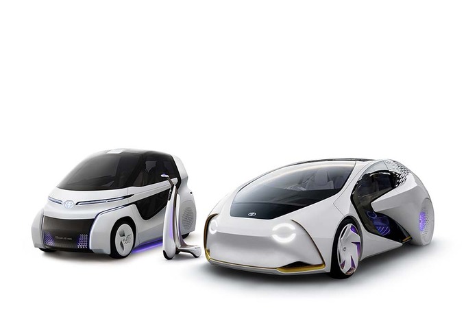 Toyota Concept i-Ride: elektrische en zelfstandige stadsauto #1
