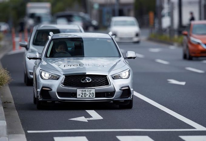 Nissan test autonoom prototype in Tokio #1