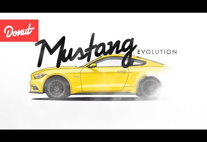 Evolutie van de Ford Mustang in 2 minuten #1
