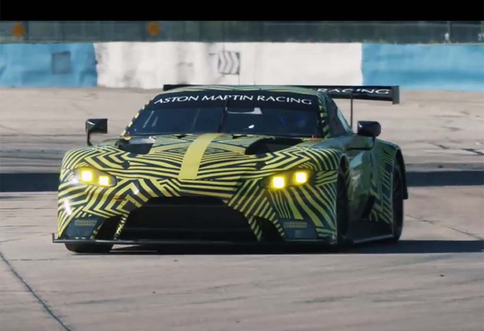 Aston Martin Vantage GTE 2018: ontwikkeling #1