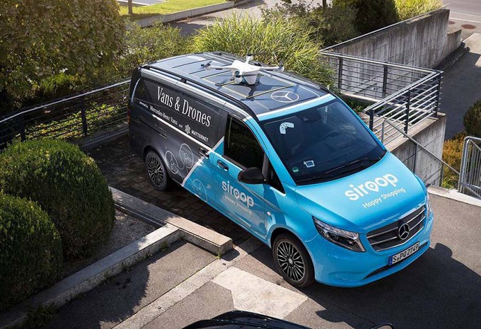 Mercedes maakt levering met drones mogelijk #1