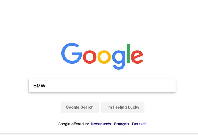 Google : BMW première marque recherchée en 2017 #1