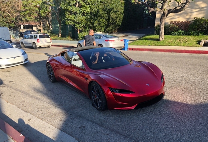 Tesla Roadster 2.0: op de openbare weg #1