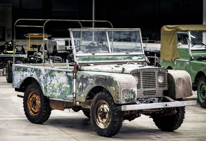 Land Rover restaureert een van zijn 3 eerste prototypes #1