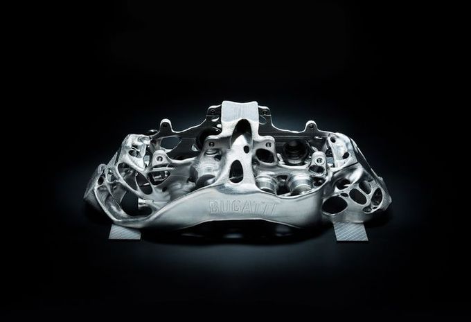 Bugatti Chiron : plus légère, grâce à l’impression 3D #1