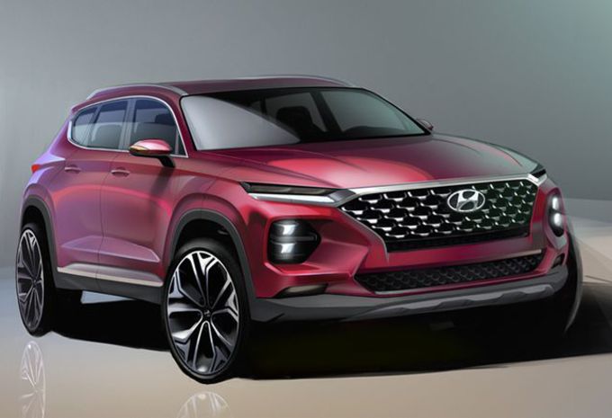GimsSwiss 2018 - Hyundai Santa Fe : esquisses officielles #1