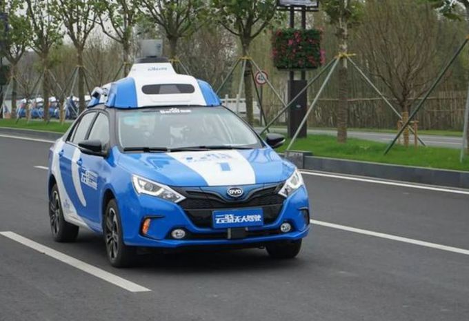 China maakt werk van zelfrijdende auto #1