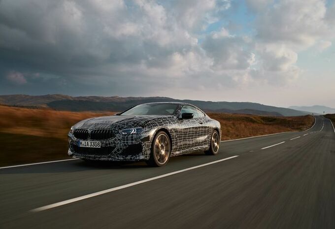 BMW 8-Reeks: dynamische tests in Wales #1