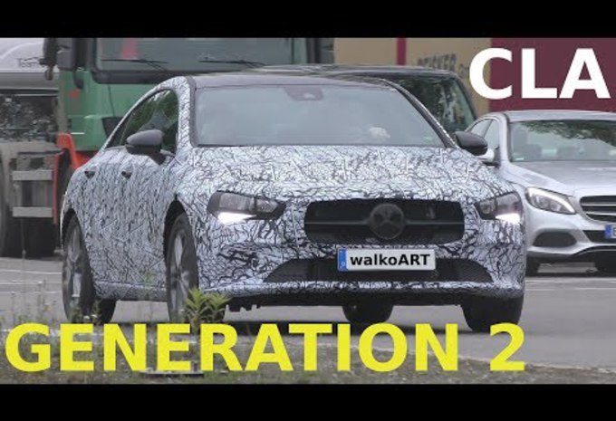 Mercedes-Benz CLA : la seconde génération se profile...  #1
