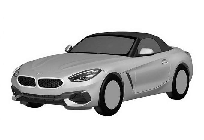 BMW Z4: patenttekeningen uitgelekt #1