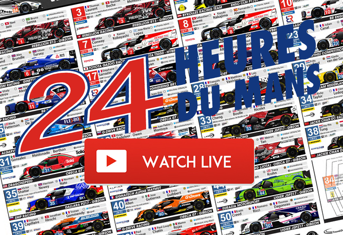 24 Uur Le Mans 2018 - LIVE STREAM, ENTRY LIST, TIMING ...