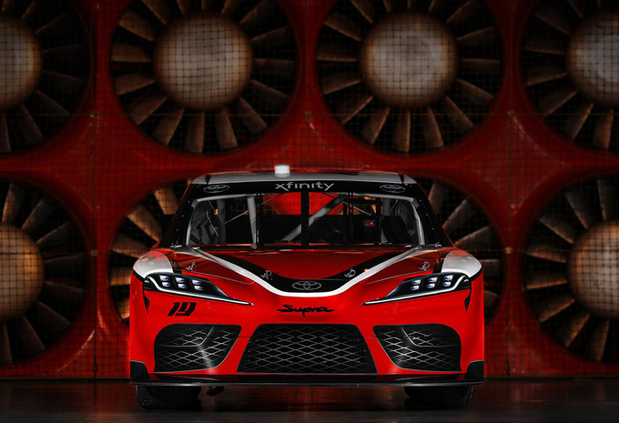   Toyota Supra as Nascar racer # 1 