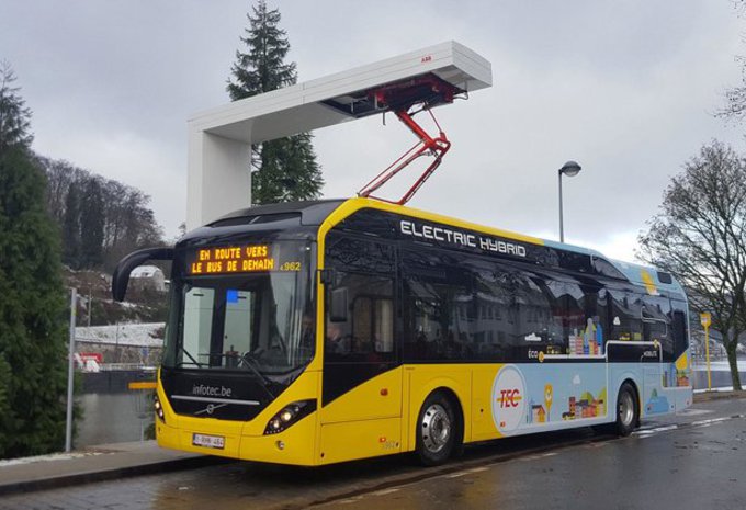 Les bus hybrides trop polluants à Charleroi #1