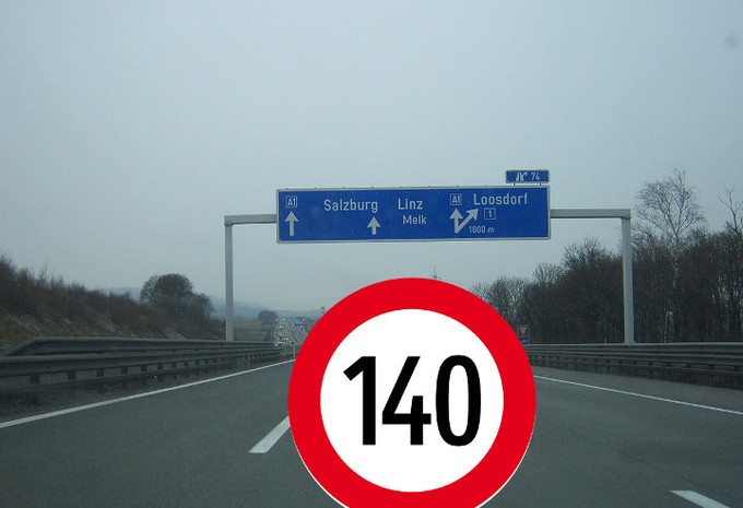Oostenrijk test snelheidslimiet van 140 km/u #1
