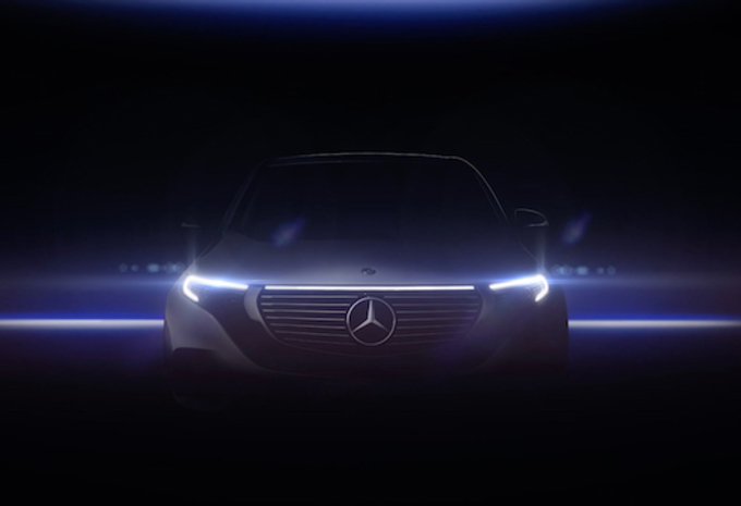 Mercedes EQC : des images de l’intérieur et de l’extérieur #1