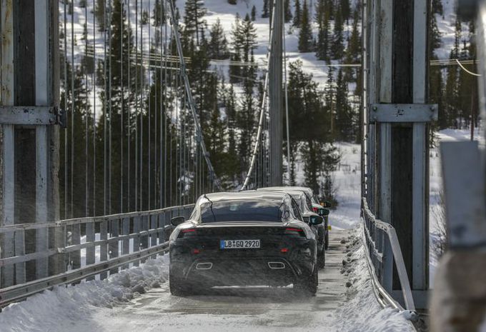 Porsche onthult foto’s van de Taycan tijdens ontwikkelingstests #1