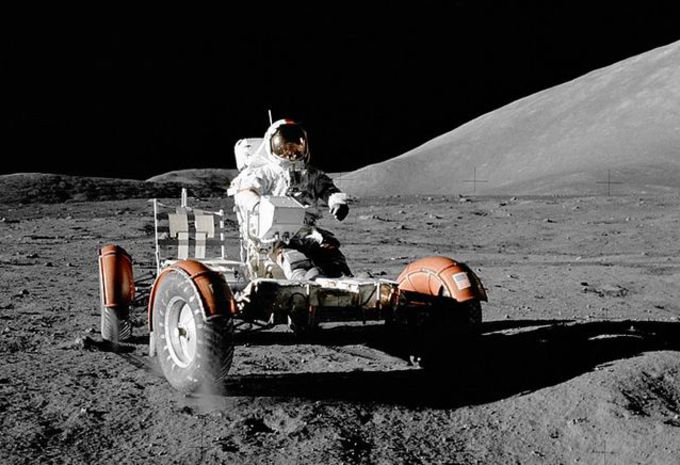 Lunar Roving Vehicle: met de auto op de maan #1