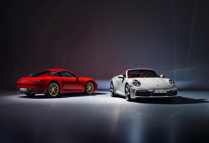 Porsche 911 Carrera Coupé en Cabriolet: nu ook zonder S #1