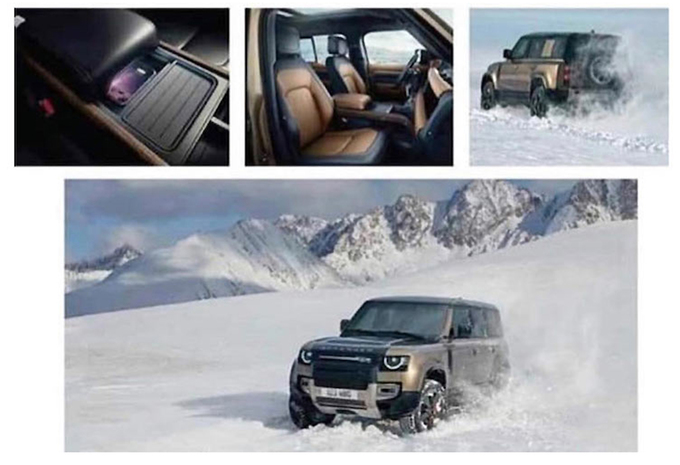 Land Rover Defender lekt op Instagram #1