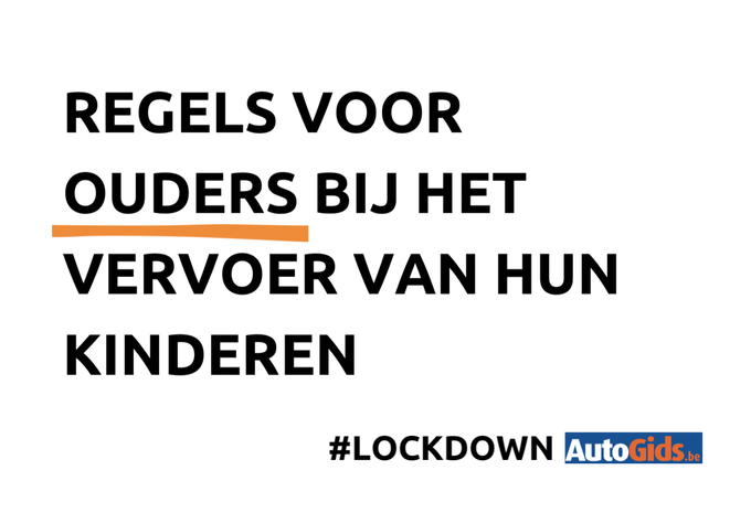 Lockdown: vervoersregels voor ouders #1